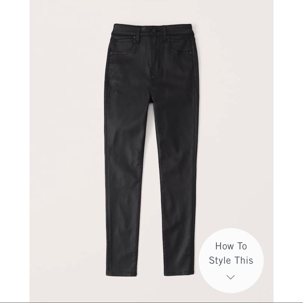 High Rise Super Skinny Ankle Jeans